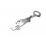 Keychain Nissan Navara III 2014+ - (type STEEL)